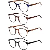 Yogo Vision Bifocal Reading Glasses for Men and Women Rectangle MultiFocal Readers with Spring Hinges Retro Design