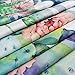 BLEUM CADE Smurfs Yingda Bathroom Shower Curtain Tropical Cactus Shower Curtains with 12 Hooks, Flowers Blossom Bath Curtain Durable Waterproof Fabric Bathroom Curtain (Cactus, 70 × 69 inches)