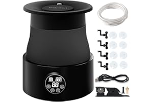 YYGYWEN Reptile Mister Fogger Terrariums Humidifier, 5L Automatic Mister for Reptiles, Silent Digital Timing Reptile Misting System, Reptile Terrarium Mister for Frog/Lizard/Chameleon/Snake/Tortoise