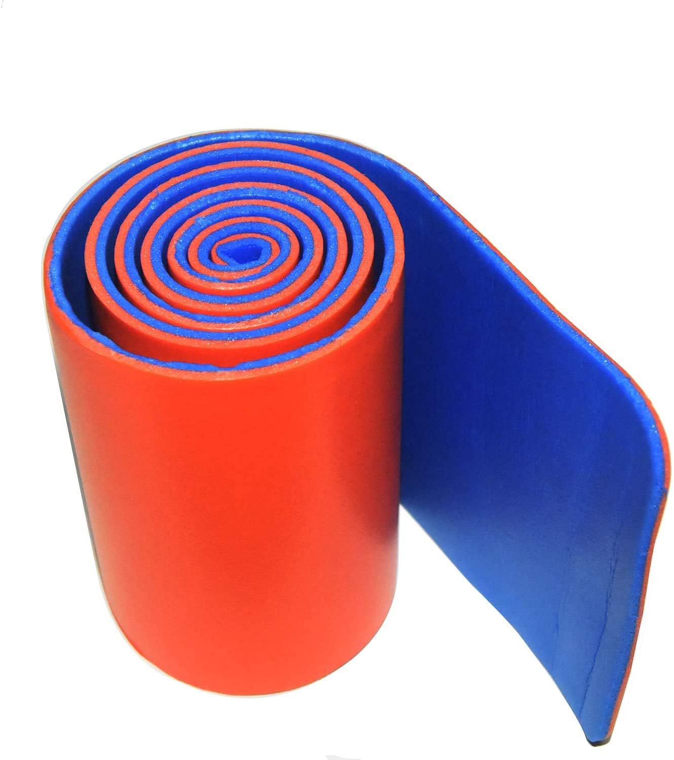 2 Pack Universal Aluminum Roll Splint Medical Polymer Fixture Bone First aid - 36 INCH, Orange - Image 5