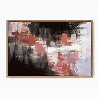 Framed Canvas Wall Art Colorful Abstract Canvas Prints Home Artwork Decoration for Living Room,Bedroom - 16x24 inches