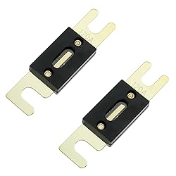 BOJACK 2PCS 120A ANL Fuse Holder and 2PCS 120Amp
