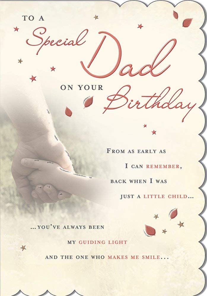 Piccadilly Greetings Birthday Card Dad - 9 X 6 Inches - Regal Publishing โ image 1