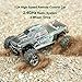 CRENOVA 1/24 Scale Rc Car 4Wd 30Mph Radio Controlled Car RTR Fast Racing Cars Remote Control Car 3-Stage Differential Gear Offroad Monster Truck Rc Vehicle with 2 Rechargeable Batteries, 2.4Ghz