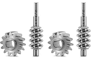 INJORA 2/13T Axle Worm Gear Set for 1/30 Axial SCX30(2 Sets)