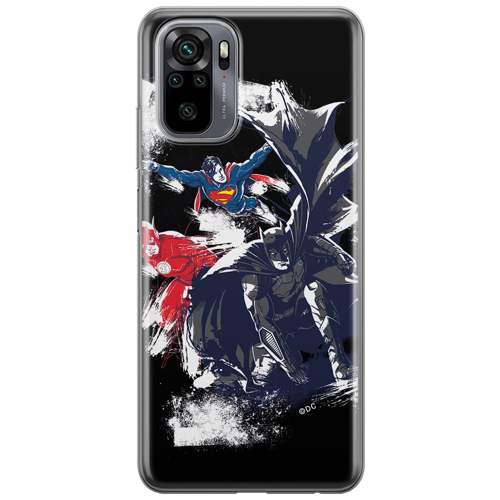 ERT GROUP mobile phone case for Xiaomi REDMI NOTE 10/ 10S original and officially Licensed DC pattern Justice League 002 optimally adapted to the shape of the mobile phone, case made of TPU