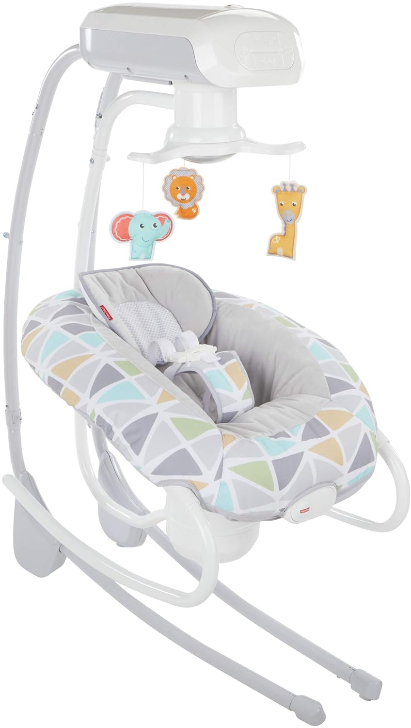 fisher price 2 in 1 deluxe cradle and swing