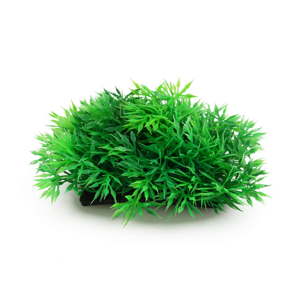 Yosoo Artificial Plastic Water Grass for Aquarium Fish Tank Plants for Fish Jar Ornament (Color : Green)