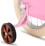 STITCH MANCHI 12 Inch Kids Bike with Basket Stabiliser Pink Girls 3-4 view 8