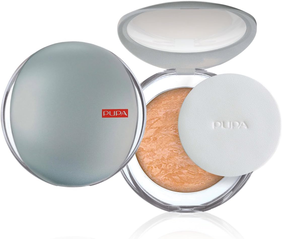 Pupa 001 Luminys - Burnt Powder Satin Effect Beige Ivory, Ivory Beige, 9 g (Pack of 1)