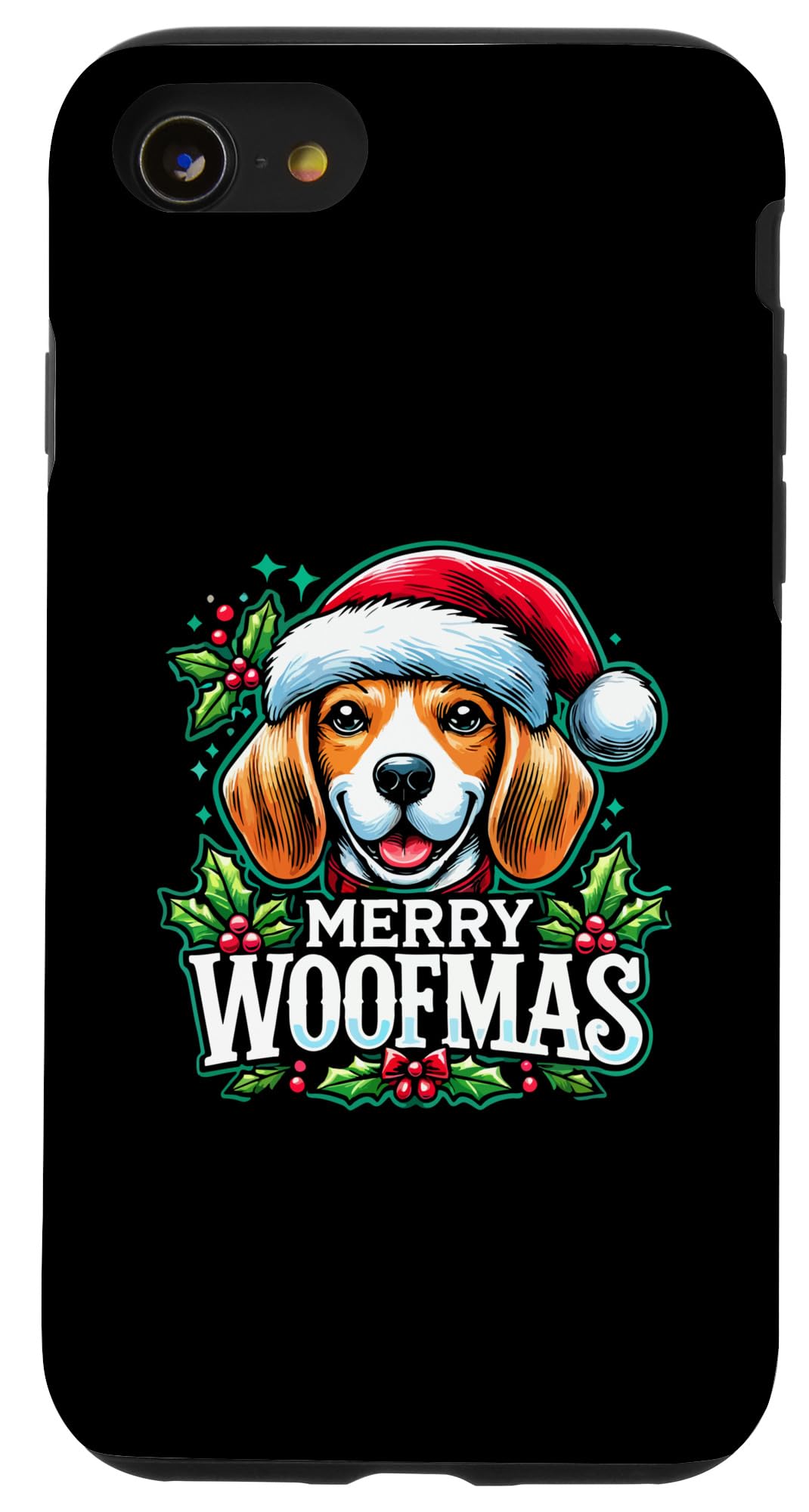 iPhone SE (2020) / 7 / 8 Merry Woofmas Beagle Lovers Christmas Case
