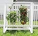 Natures Distributing 3 Tier Stacking Planter-Flower, Herb, Stackable Garden, Vegetable-Self-Watering-Indoor/Outdoor (Terracotta)