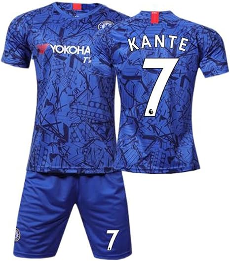 Amazon Co Jp サッカーユニフォーム 子供 大人用 背番号7 Kante カンテ 19 チェルシーホームとアウェイサッカージャージ 青い 上下セット Tシャツ半ズボン サッカーウェア スポーツウェア 通気性 ユニセックス Size 28 服 ファッション小物 Amazon Co Jp サッカーユニフォーム 子供 大人用 背番号7 Kante カンテ 19 チェルシーホームとアウェイサッカージャージ 青い 上下セット Tシャツ半ズボン サッカーウェア スポーツウェア 通気性 ユニセックス Size 28 服 ファッション小物