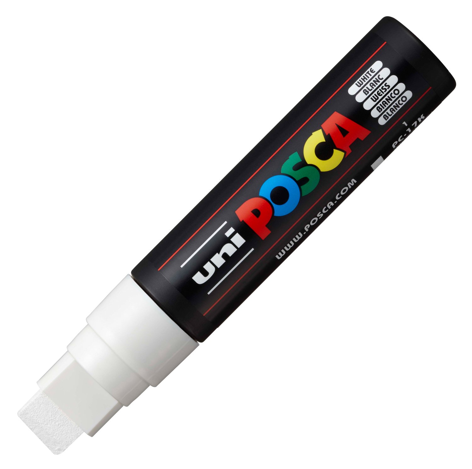 Posca PX364166000 Acrylic Paint Marker, Extra Broad, White Buy Online