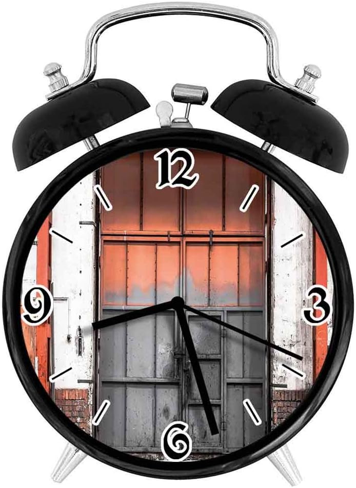 77 xiochgzish Reloj Despertador Digital Entrada Industrial desgastada