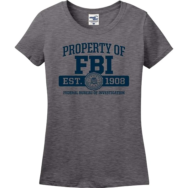 Vintage US Post Office Distressed T-Shirt For Women - Missy Fit Ladies Tee In Sport Grey - View #12