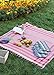 Madame Gayda Tablecloth Checkered Buffalo Check Plaid Linen Cotton Picnic Blanket Table Cover Red (Red, 64x64 inches)