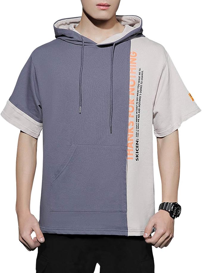 Xiaoyao Herren Damen T Shirt Mit Kapuze T Shirt Hoodie Amazon De Bekleidung