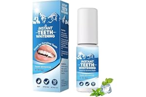 BNYFXY Tooth Paint, Instant Teeth Whitening Paint, Portable Tooth Polish Uptight White, Gentle, Natural, for Regain Confident Smile