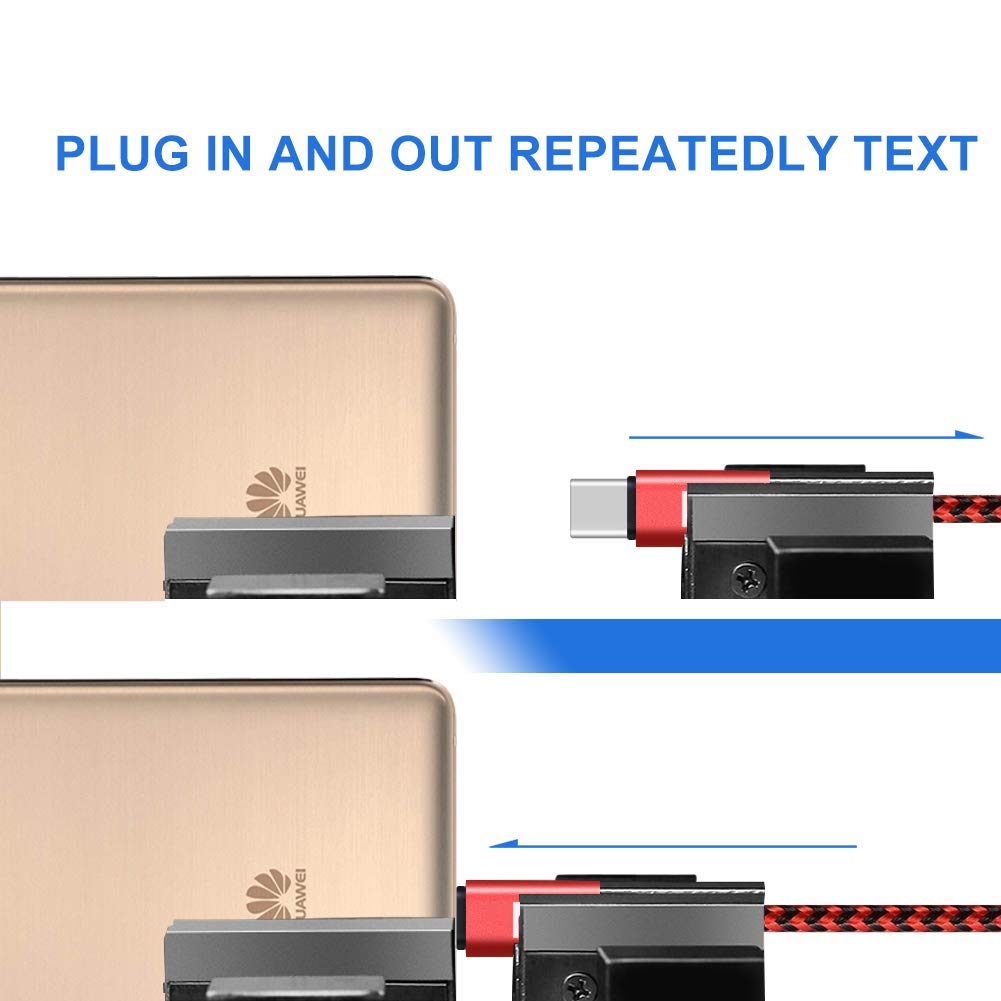 Short USB Type C Cable Pasway 3 Pack 1FT USB C to USB 3.0 Charger Cable Fast Charge and Data Sync Cord for All USB C Port Devices