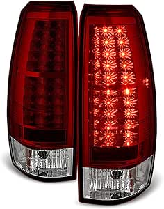 Amazon.com: ACANII - For 2007-2013 Chevy Avalanche Red ...