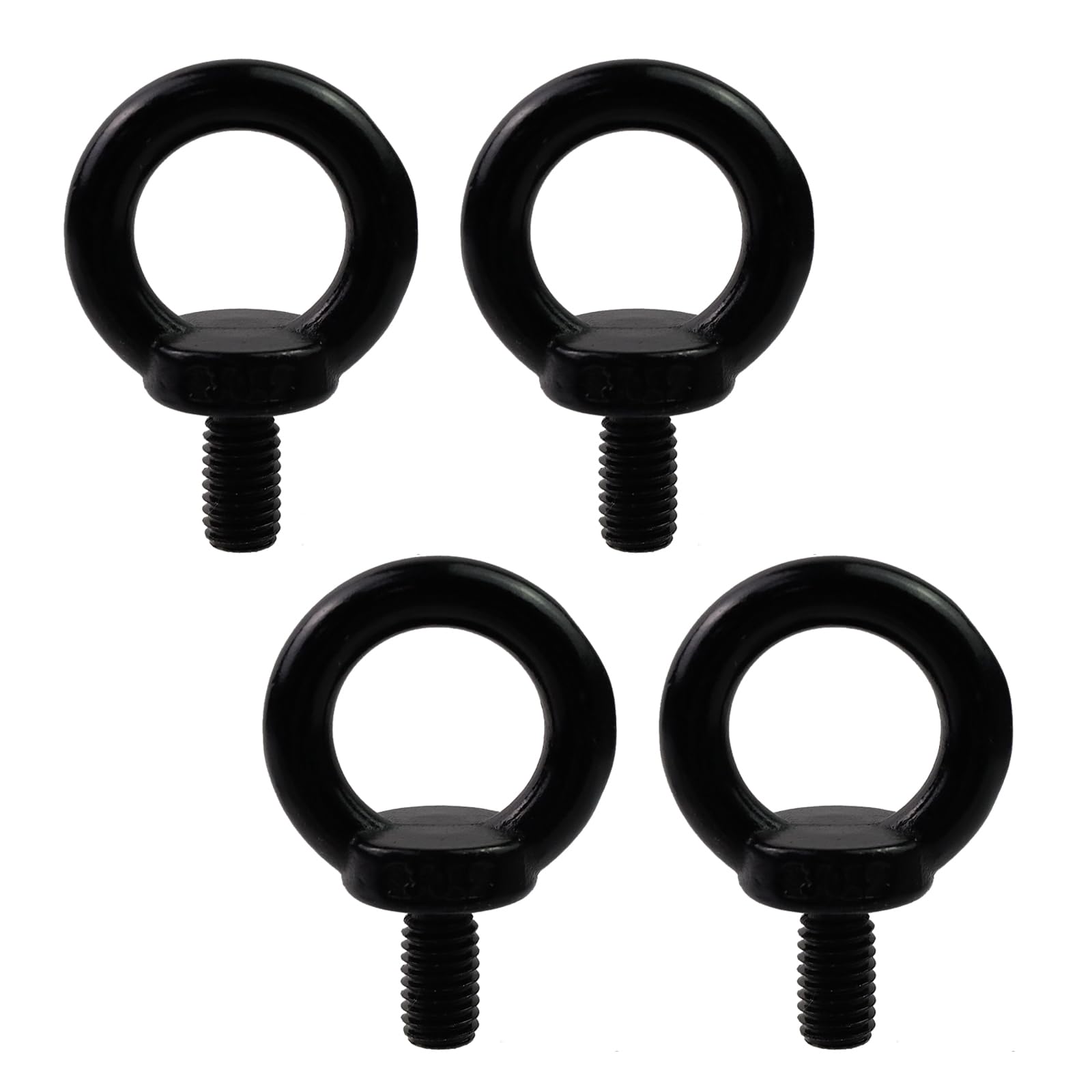 Photo 1 of Antrader M8 Lifting Eye Bolts,4Pcs Stainless Steel Machinery Shoulder Lifting Eye Bolt
