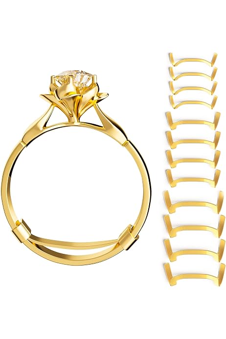 Kit De 19 Piezas Para Ajustar Anillos - Reductores De Talla De Silicona Invisibles Para Mujeres Y Hombres