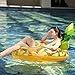 Giant Inflatable Pineapple Pool Float - Happytime Pool Float 43 inches Swim Ring Summer Party Beach Lilos
