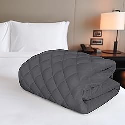 Utopia Bedding Quilted Fitted Mattress Pad, Full
