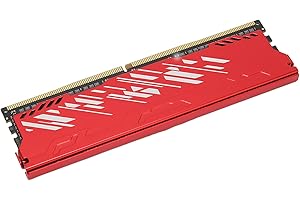 Dpofirs Desktop Memory Module DDR4 3200MHz Fast Cooling Gaming RAM for Working Editing Games, Aluminium Alloy Case, 1 X Deskt