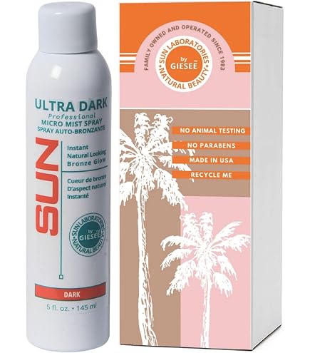 Amazon.com : Sun Laboratories By Giesee Ultra Dark Spray Can