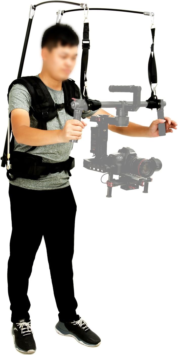 Brand New LAING V10 professional 3axis gimbal support vest stabilizer system/6-13KG bearing vest for electrical stabilizer D JI Ronin M/MOVI (6-13KG)