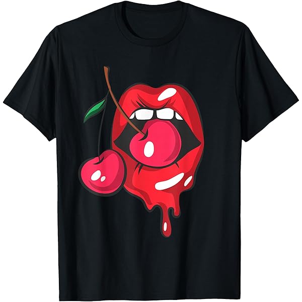 Amazon.com: Sexy Lips Cherry Trendy Vintage Retro Cherry