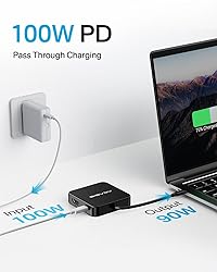 ACASIS USB C Hub 10Gbps, Multiport Adapter with 4K