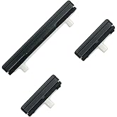 Replacement Power (On Off) &amp; Side Volume Button Repair Parts Compatible with Samsung Galaxy Note 9 N960 N960F (Black)