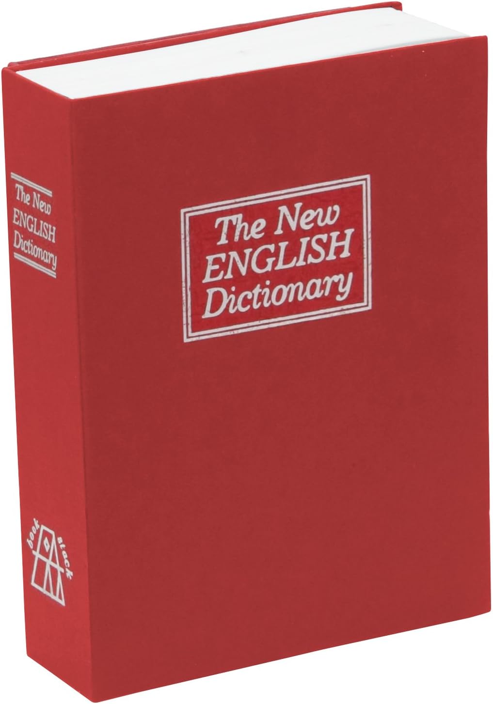 SafeInside 4130 Medium Diversion Book Safe, Red