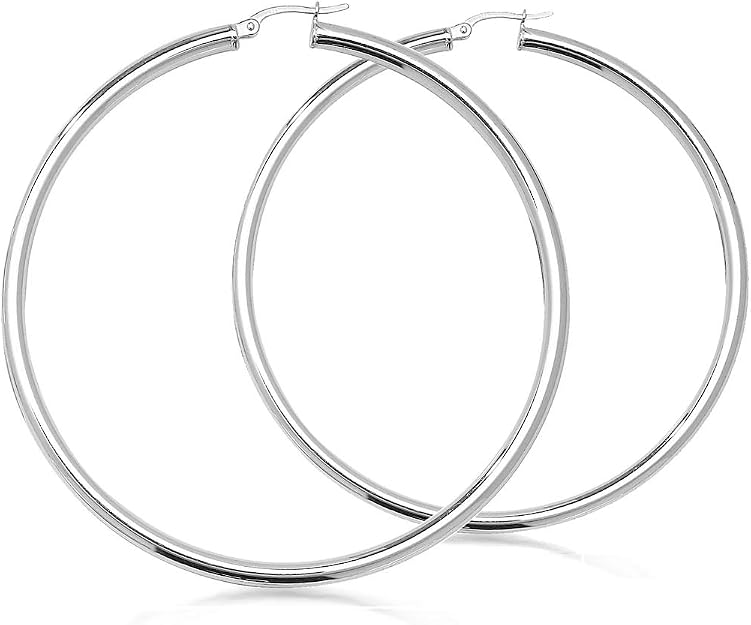 EYS Damen-Ohrringe Aus 925er Sterling Silber Mit Preciosa Strasssteinen – Im Geschenketui