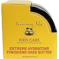 Sunny Isle Kids Care Extreme Hydrating Finishing Hair Butter 4oz | Gentle Care Formula for Daily Use | Promotes Softer, Smoother Hair | Frizz & Flyaway Control