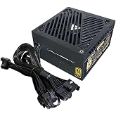 Apevia ATX-GX650W Galaxy 650W 80+ Gold Certified Active PFC ATX Semi-Modular Quiet Gaming Power Supply
