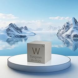 Tungsten Cube 99.95% Element Cube Pure 10mm Density