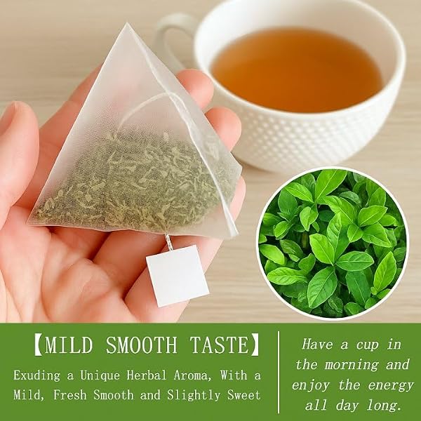 YERBA MATE TEA BAGS, 7 IN 1 SUPER ENERGY TEA, 7 HERBAL BLENDS INGREDIENTS – MATETEA + ASHWAGANDHA, CLEAN ENERGY, LIMITLESS CLARITY & FOCUS AND GUT HEALTH, 30BAGS/5.29OZ (30BAGS)