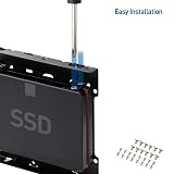Cable Matters 2-Pack 2.5 to 3.5 SSD Mounting Bracket Kit Black Screws Cables view 3