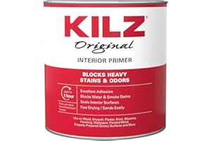 KILZ Original Primer, Interior, 1 Quart, White