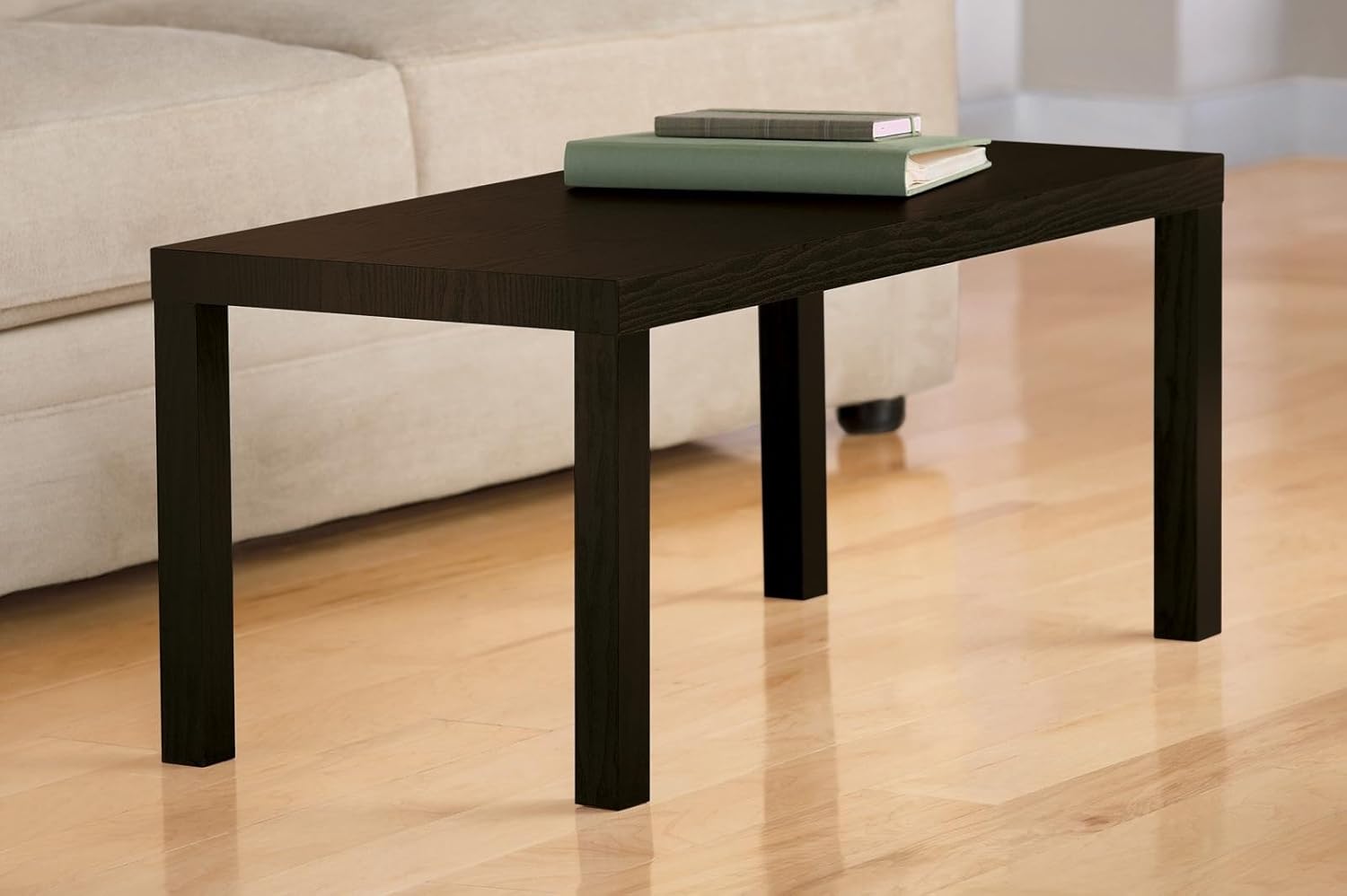 Ameriwood Home Parsons Coffee Table, Espresso: Furniture & Decor