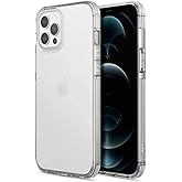 RAPTIC Clear Case Compatible with iPhone 12 Pro Max Case, Anti-Yellow Slim Cover, Shock Absorbing Rubber, Scratch Resistant Protective Case, Fits iPhone 12 Pro Max, Clear