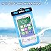 Wifzu Waterproof Phone Case IPX8 Certificated Dust Proof for 6 Inch Universal Smartphone 3 Packs