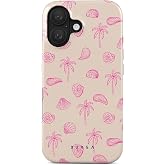 BURGA Unisex Phone Case for iPhone 16, Dual-Layer Protective Cover | Luxury Designer Phone Case, Scratch-Resistant Finish with Raised Bezel Edge and MagSafe-Compatible Wireless Charging Support