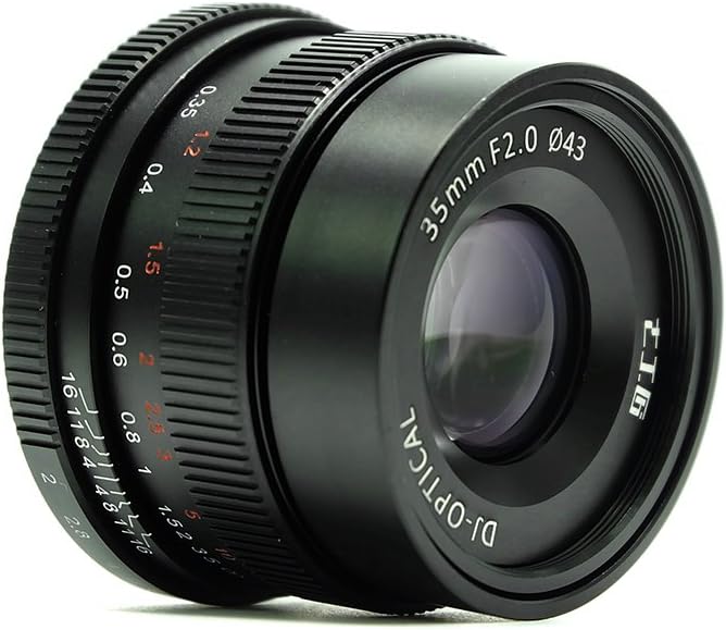 Amazon Com 7artisans 35mm F2 0 Manual Lens For Fujifilm X Mount