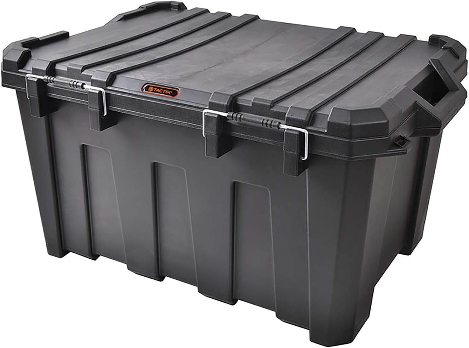 Tactix 135 Liter Heavy Duty Storage Box, Black, W 68.8 x H 51.2 x D 43.