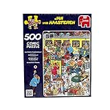 Jumbo Jan Van Haasteren Platform Pandemonium Jigsaw Puzzle (500 Piece)